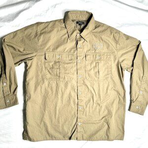 Malbon Long Sleeve Shirt Large Golf & Tackle Marlin Print